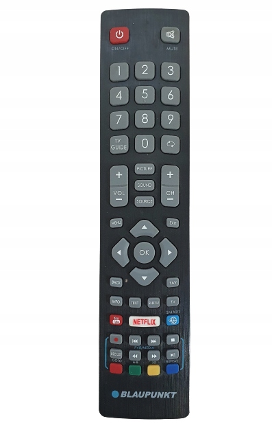 Pilot tv Blaupunkt Netflix / Podczerwień Oryginał