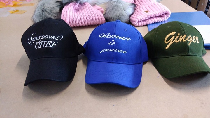 CZAPKA BEJSBOLÓWKA HAFT LOGO NAPISEM NADRUKIEM