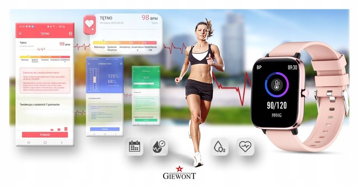 SMARTWATCH DLA DZIEWCZYNKI PREZENT NA KOMUNIĘ Z FUNKCJĄ ROZMOWY + TOREBKA