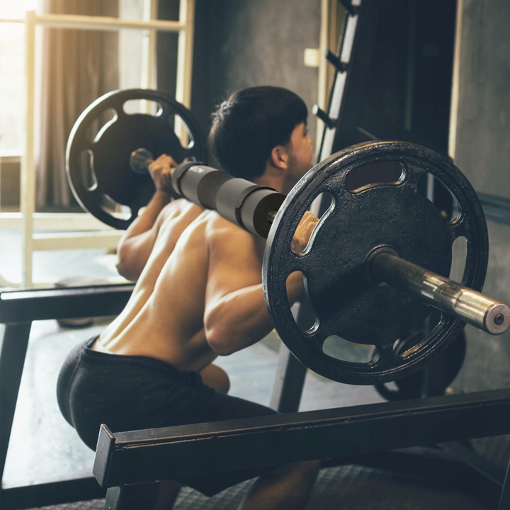 OCHRANIACZ PIANKA OSŁONA NA GRYF SZTANGĘ CZARNA PRZYSIADY HIP THRUST PAD AS