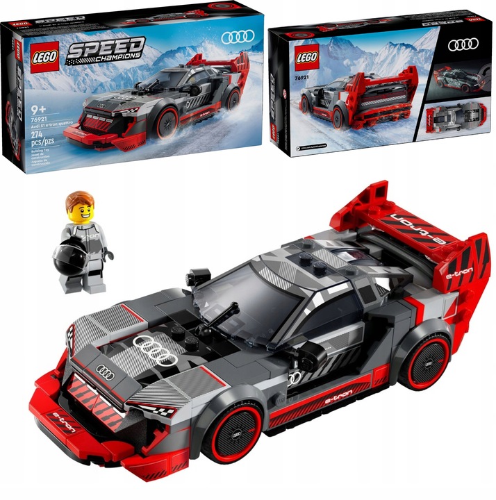 LEGO SPEED CHAMPIONS 76921 WYŚCIGOWE AUDI S1 E-TRON QUATTRO