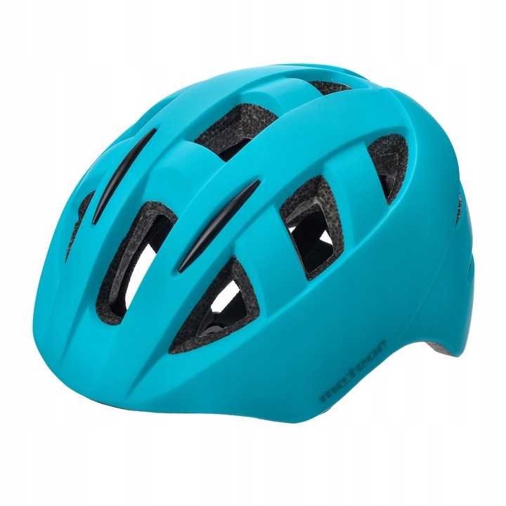 KASK ROWEROWY METEOR PNY11 M 48-53 IN-MOLD turkus