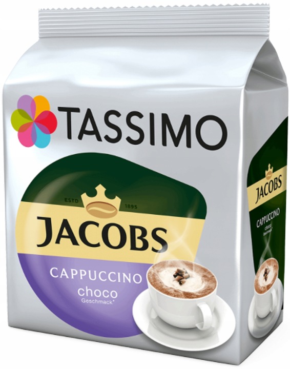 Kapsułki do Tassimo Jacobs Cappuccino Choco 8 kaw