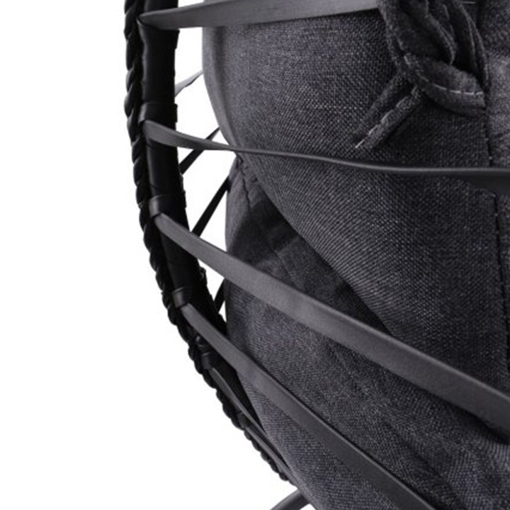 Bujany Kokon Ogrodowy Huśtawka Kosz Fotel Wiszący na Taras Technorattan