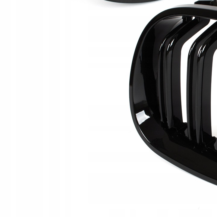 Grill Atrapa Nerki Pakiet Kratka Połysk Czarna do BMW E60 E61 M