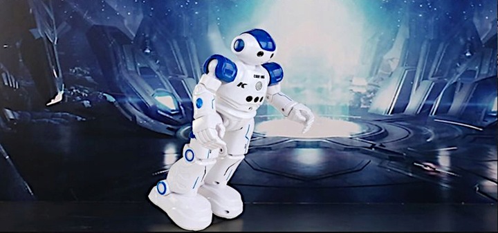 INTELIGENTNY ROBOT RC ZDALNIE STEROWNY GESTEM PILOTEM PROGRAMOWANIE PREZENT