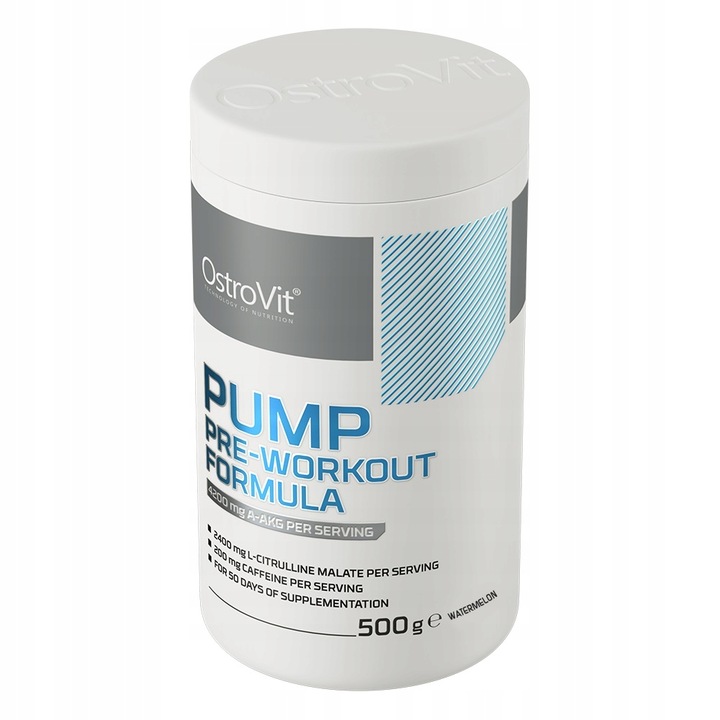 OstroVit PUMP Pre-Workout 500 g POMPA SIŁA AAKG