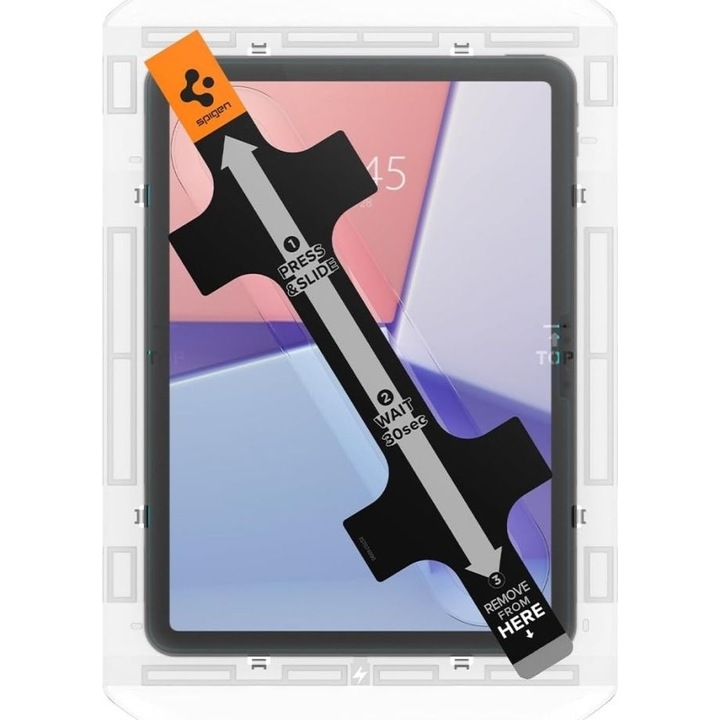 Szkło hartowane Spigen do iPad Air 11" M2 2024, na ekran do etui +aplikator