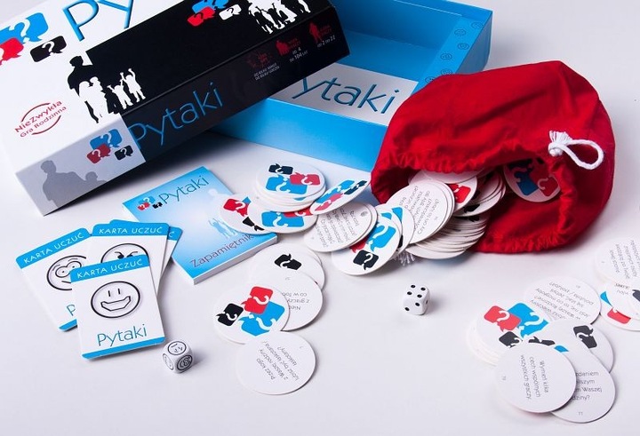 Pytaki. Gra planszowa