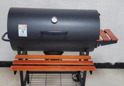 Grill węglowy "beczka"