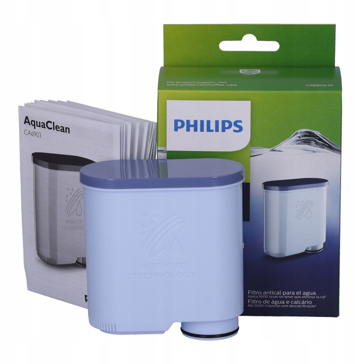 2x SAECO PHILIPS FILTR WODY AQUACLEAN CA6903