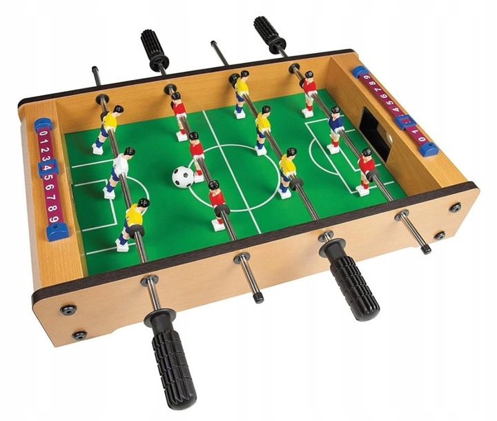 PIŁKARZYKI STOŁOWE DUŻE DREWNIANE GRA W PIŁKA NOŻNA Stół do PIŁKARZYKÓW