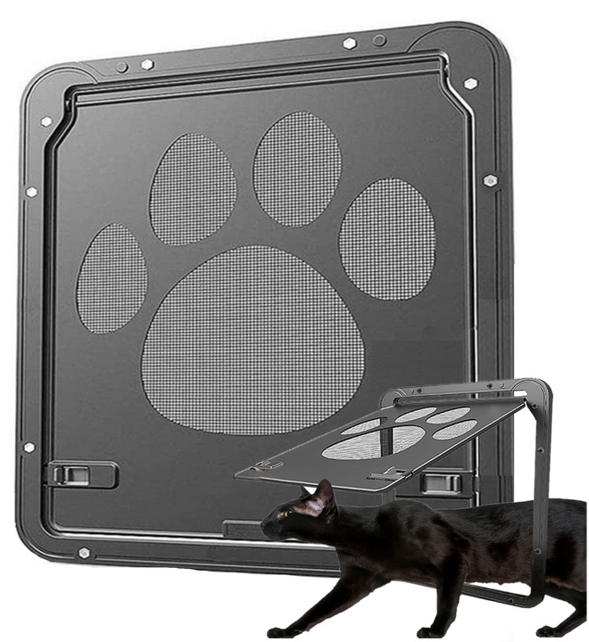 DRZWICZKI TUNEL KLAPKA DO DRZWI DLA KOTA PSA WEJŚCIE FURTKA WAHADŁOWE