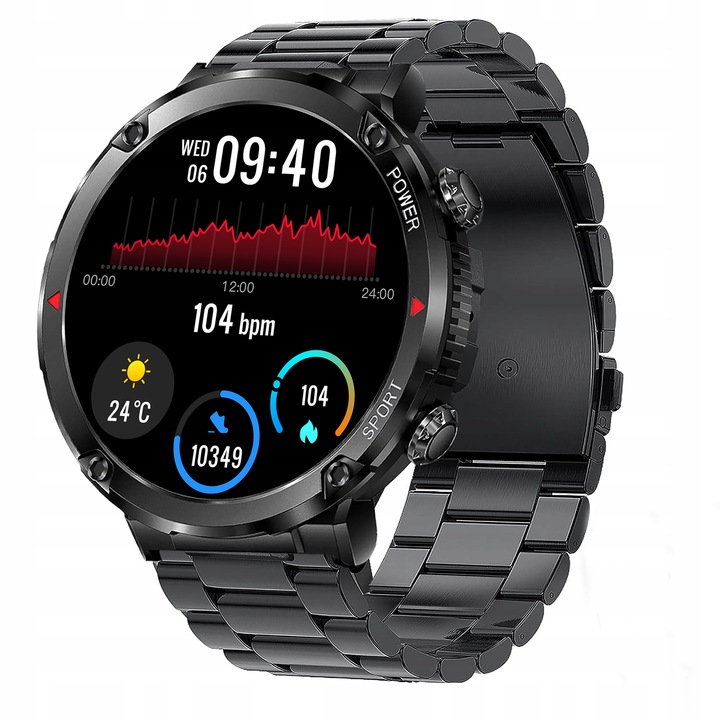 SMARTWATCH Zegarek Męski 600MAH ROZMOWY SMS