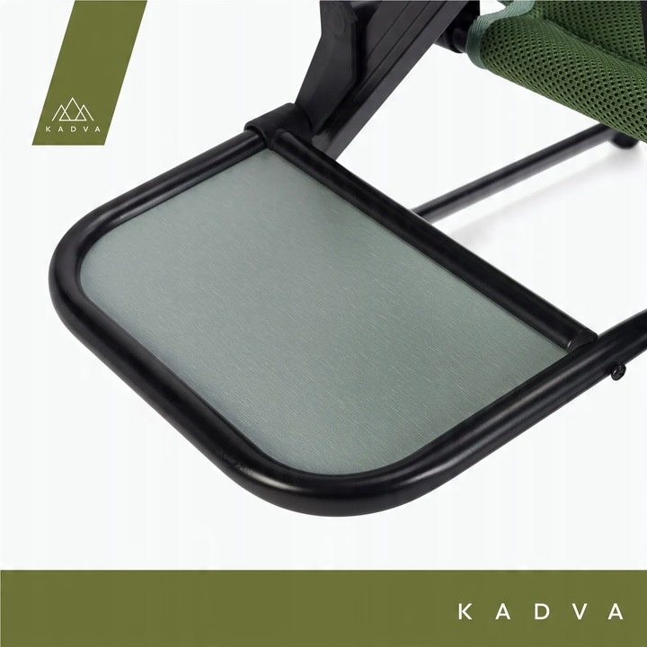 Krzesło turystyczne KADVA CAMPchair 3.0 zielony OS Aluminiowa Rama