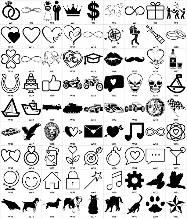 Spinki do mankietów grafitowe grawerowane TWÓJ TEKST GRAFIKA na prezent