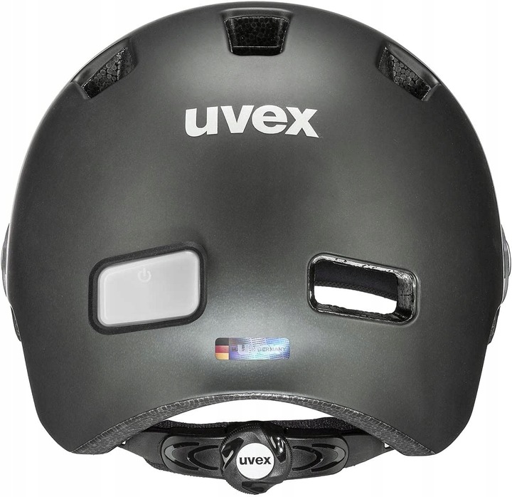 Kask Uvex Rush Visor srebrny r. 55-58 cm
