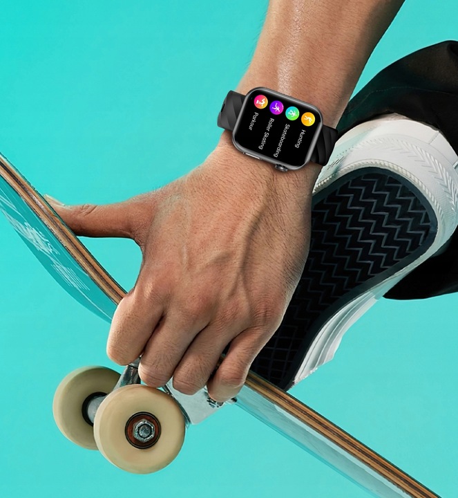 ZEGAREK SMARTWATCH POMIAR CUKRU EKG POLSKIE MENU CIŚNIENIOMIERZ PULS TLEN