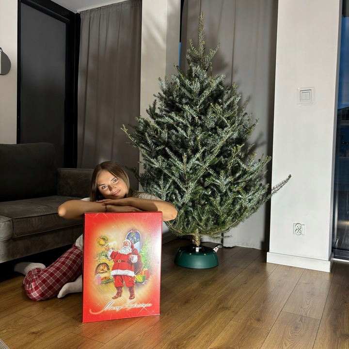 STOJAK POD CHOINKĘ CHOINKOWY STABILNA PODSTAWKA DO ŻYWEJ CHOINKI DO 2.5 M