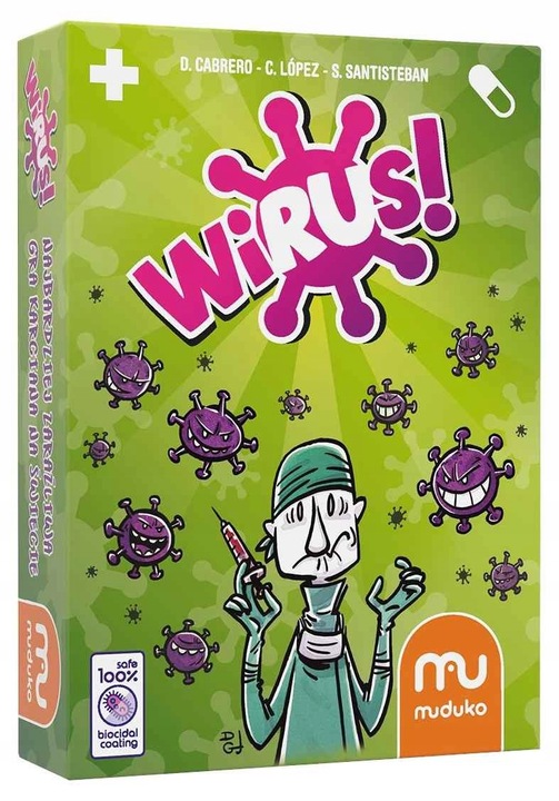 2w1 WIRUS + WIRUS 2 EWOLUCJA GRY MUDUKO TREFL