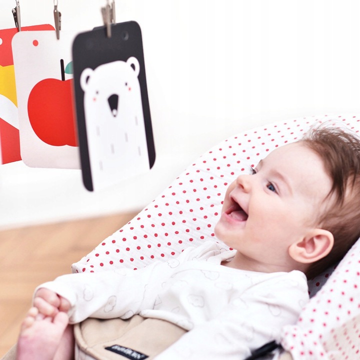 CZUCZU STARTER MALUCHA KSIĄŻECZKI KONTRASTOWE 0+