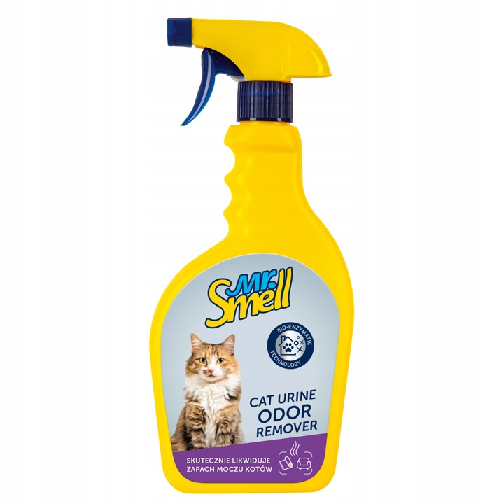 Mr. Smell Kot - skutecznie usuwa zapach moczu kotów 500 ml płyn