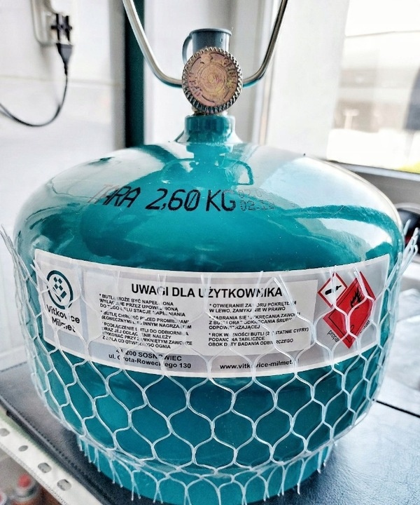 BUTLA GAZOWA 2 KG PROPAN-BUTAN TURYSTYCZNA