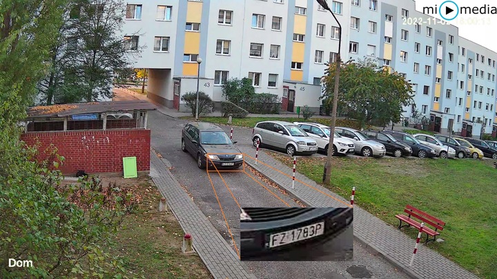 KAMERA ZEWNĘTRZNA OBROTOWA IP WiFi 4X ZOOM 4MPx 4MP DETEKCJA SMART HD ICSEE