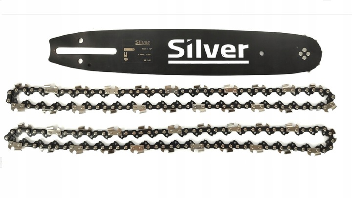 PROWADNICA +2X ŁAŃCUCH DO AKU 6" 1/4 15cm długość cięcia