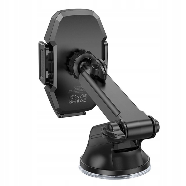 UCHWYT SAMOCHODOWY Z ŁADOWARKĄ INDUKCYJNĄ 15W DO TELEFONU +KABEL ŁADOWANIEM