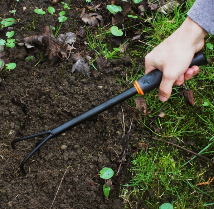 6x Narzędzia Ogrodowe 2x Łopatka Ogrodowa 2x Grabki Motyczka Pazurki Zestaw