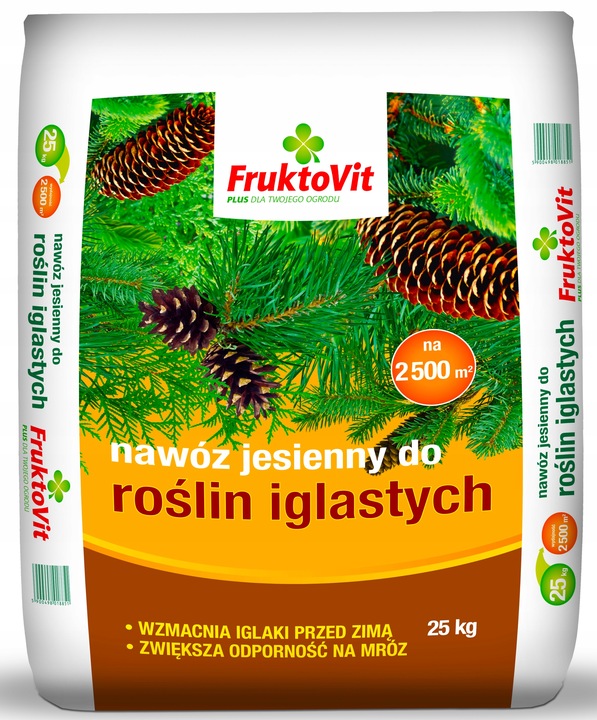 FRUKTOVIT JESIENNY NAWÓZ DO TUI IGLAKÓW THUI 25 KG