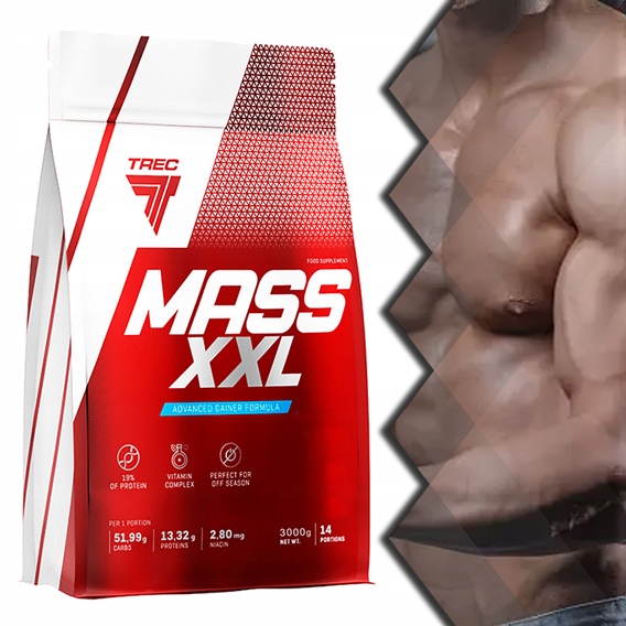 TREC Gainer MASS XXL 3000g Wanilia