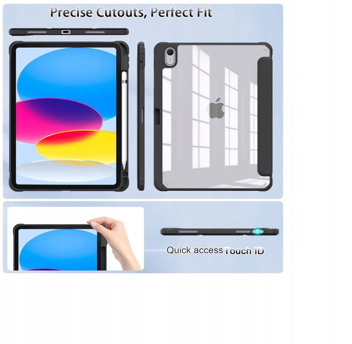 ETUI CLEAR PENCIL do Apple iPad 10 GEN 10.9 2022