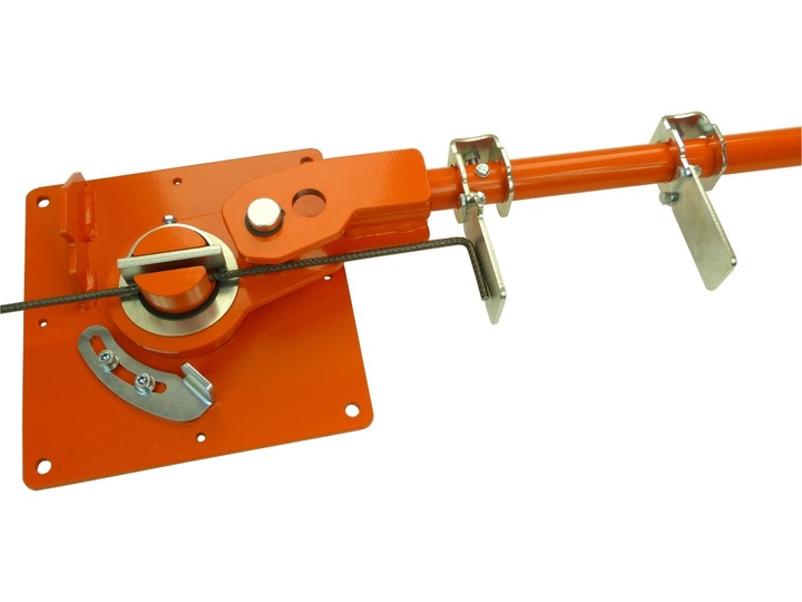 Giętarka do prętów strzemion drutu fi 6-18 GRO-5 z łożyskiem + GRATIS