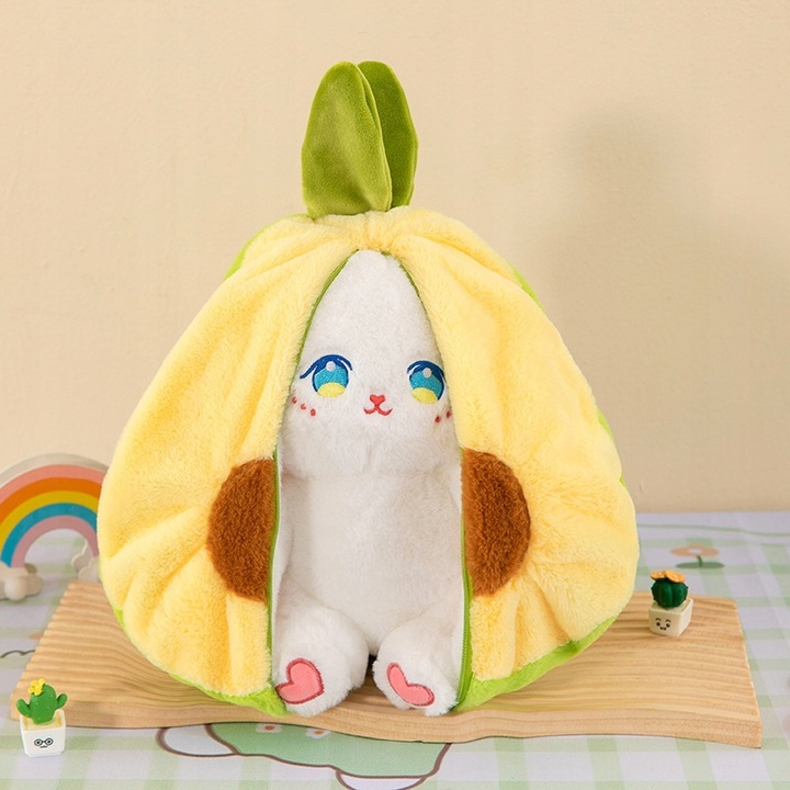 Maskotka KRÓLIK W MARCHEWCE Króliczek Marchewka Zając Pluszak DUŻY XL 20 cm