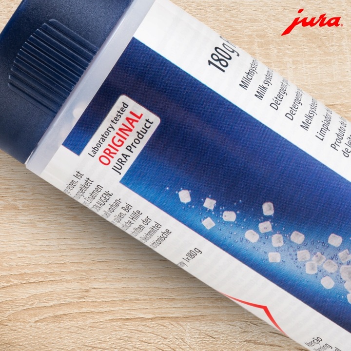 TABLETKI PREPARAT ŚRODEK DO CZYSZCZENIA SYSTEMU MLECZNEGO MLEKA JURA 180G