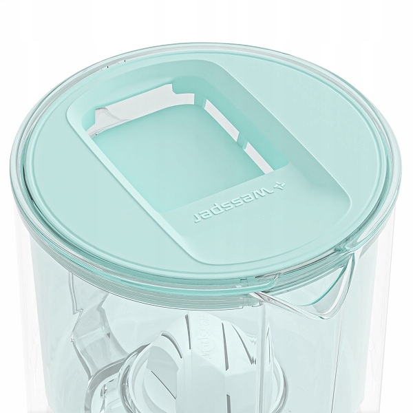 Dzbanek filtrujący szklany Wessper WES202-MT 3l Mięta 1x filtr aquaclassic