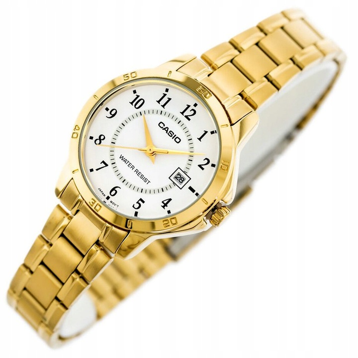 ZEGAREK DAMSKI CASIO LTP-V004G-7BUDF + BOX +GRAWER