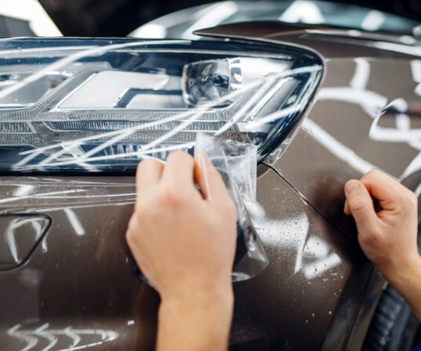 Folia Ochronna PPF Do Lamp, Zderzaków, Karoserii Bezbarwna Reflektory Progi