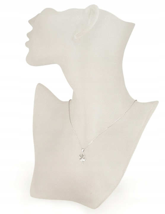 Srebrny ROD. wisior.KONICZYNA łańcuszek, naszyjnik