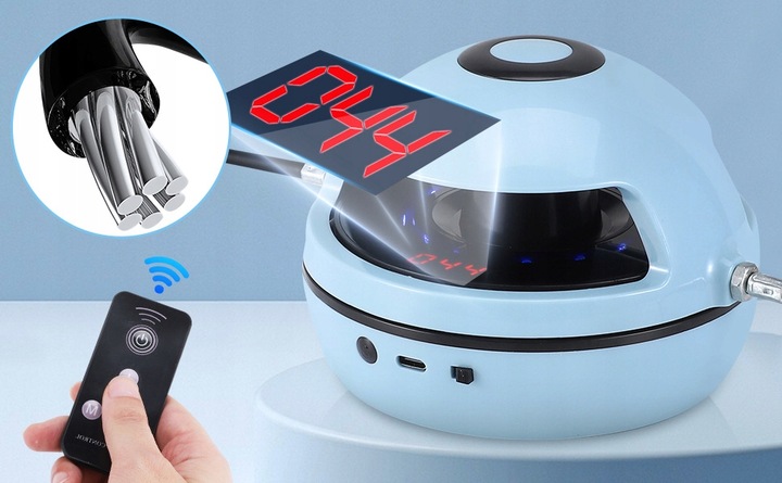 SKAKANKA AUTOMATYCZNA INTELIGENTNA BLUETOOTH REGULOWANA 10 PRĘDKOŚC TRENING