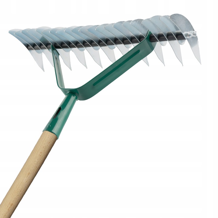 AERATOR RĘCZNY WERTYKULATOR DO TRAWY DWUSTRONNY METAL Z TRZONEM AREATOR