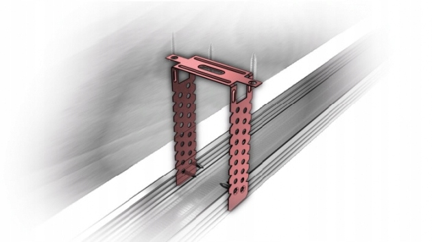 WIESZAK PŁASKI ES 60/250 PROFIL CD60 PŁYTA 50szt