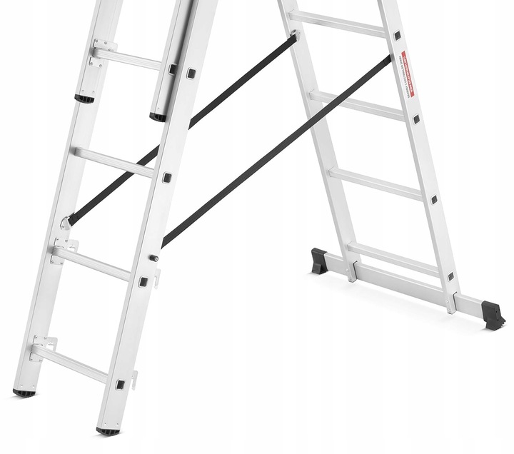 DRABINA ALUMINIOWA 3x10 HIGHER na schody + GRATIS