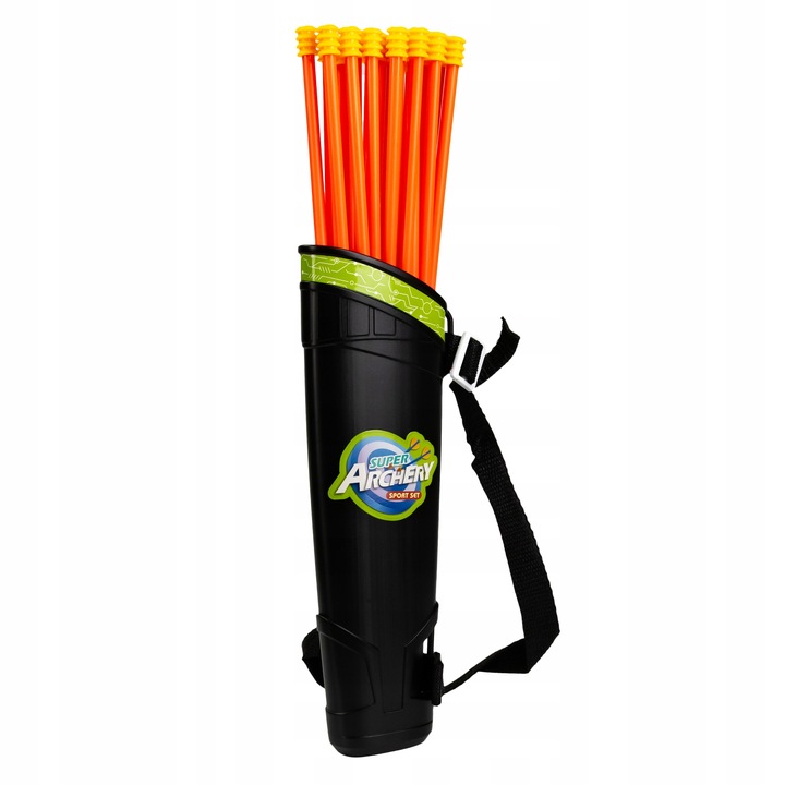 ŁUK ZESTAW ŁUCZNICZY DLA DZIECI STRZAŁKI KOŁCZAN PUSZKI CELE TARCZA LED