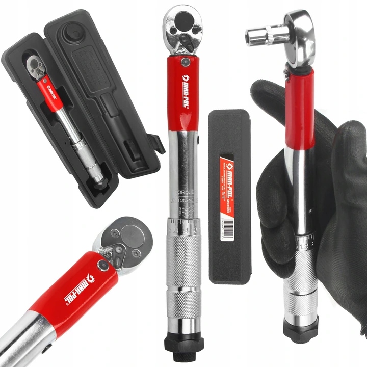 KLUCZ DYNAMOMETRYCZNY 1/4" 5-25 Nm DO KÓŁ Z BLOKADĄ