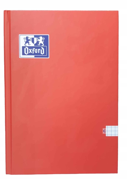 Zeszyt w kratkę brulion A5 Oxford 80 kartek zeszyty 7 szt
