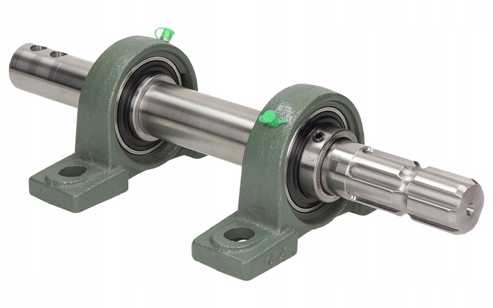 Zestaw bazowy łuparki świdrowej do ciągnika WOM - wałek z łożyskami ZW2U