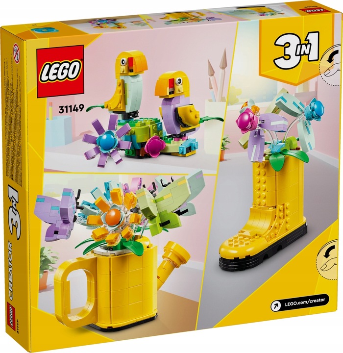 LEGO Creator 31149 Kwiaty w konewce